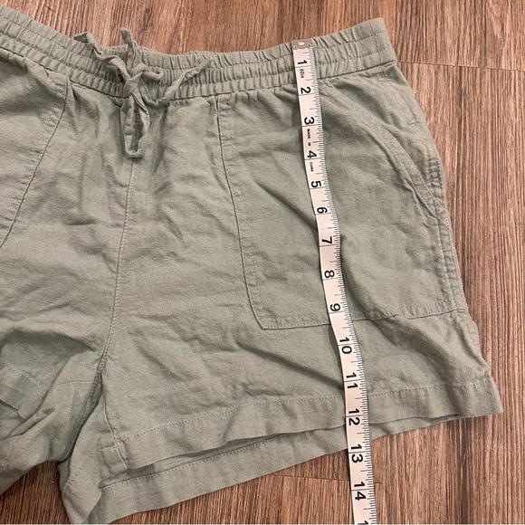 J.Crew Women’s Small Drawstring Shorts Set Of Two Comfort Cotton Chambray - Picture 8 of 9